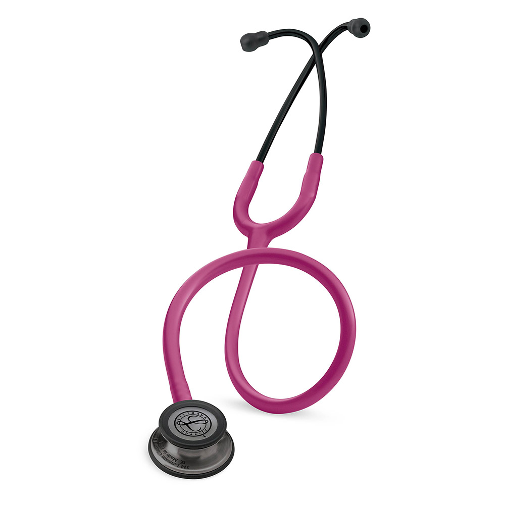 Littmann Classic III Monitoring Stethoscope: Raspberry – Smoke