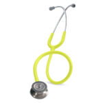 Littmann Classic III Monitoring Stethoscope: Smoke & Lime Green - Blue Stem  5875